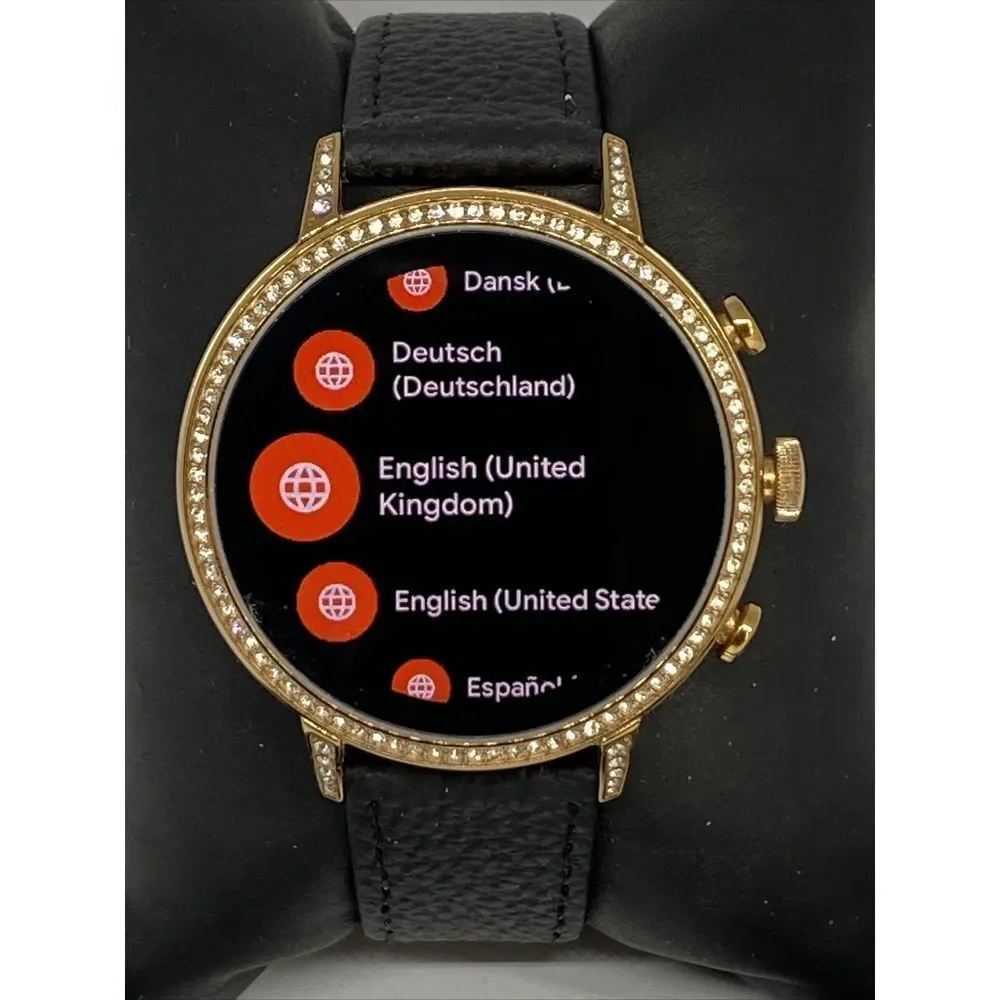 Fossil Gen 4 Authentic Digital Dial Smart Watch Custom Band FTW6011 NP843